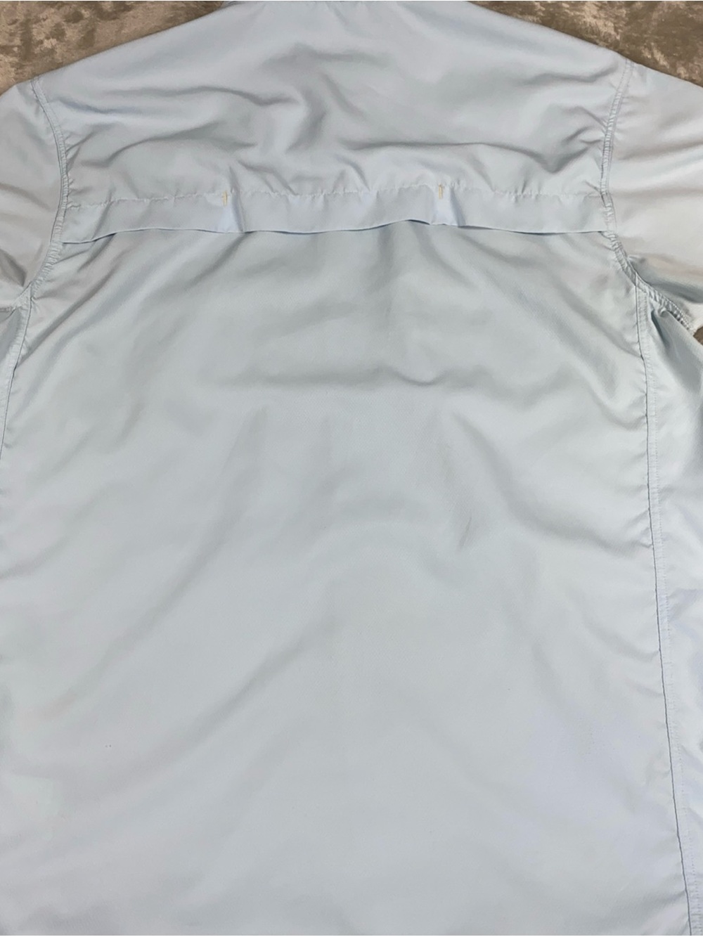 Simms‎ Guide Series Light Blue Men’s Large Short Sleeve Vented Fishing Shirt - Picture 8 of 8